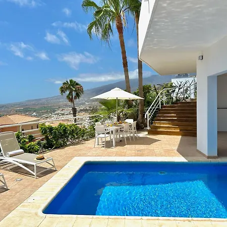 Luxury Villa Taoro Private Heated Pool Free Car Rental In May And June * Costa Adeje (Tenerife)